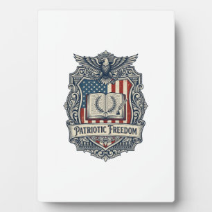 Patriottische Boekclub Vector Grafische T-shirt Fotoplaat