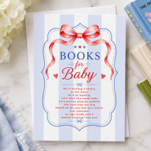 Patriottische boeken voor babykaart