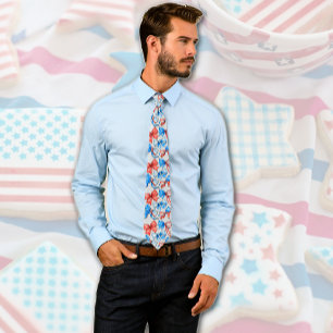 Patriottische bogen stropdas