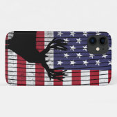 Patriottische bok herten jagen Case-Mate iPhone case (Achterkant (horizontaal))