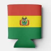 Patriottische Bolivia vlag Blikjeskoeler (Achterkant)