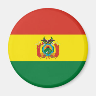 Patriottische Bolivia vlag Magneet