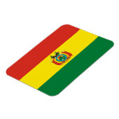 Patriottische Bolivia vlag Magneet (Linkerzijde)