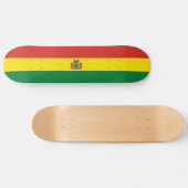 Patriottische Bolivia vlag Persoonlijk Skateboard (Horizontaal)