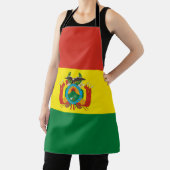 Patriottische Bolivia vlag Schort (Insitu)