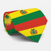 Patriottische Bolivia vlag Stropdas (Opgerold)