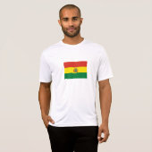 Patriottische Bolivia vlag T-shirt (Voorkant volledig)