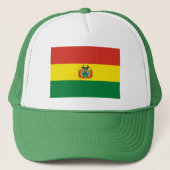 Patriottische Bolivia vlag Trucker Pet (Voorkant)