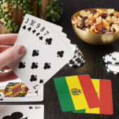 Patriottische Boliviaanse speelkaarten (Insitu)