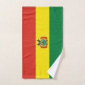 Patriottische Boliviaanse vlag Bad Handdoek (Handdoek)