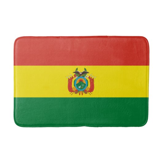 Patriottische Boliviaanse vlag Badmat (Voorkant)
