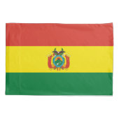 Patriottische Boliviaanse vlag Kussensloop (Achterkant)