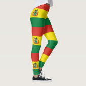Patriottische Boliviaanse Vlag Leggings (Rechts)