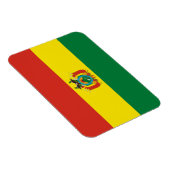 Patriottische Boliviaanse vlag Magneet (Rechterzijde)