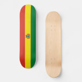 Patriottische Boliviaanse vlag Persoonlijk Skateboard (Voorkant)