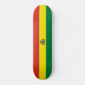 Patriottische Boliviaanse vlag Persoonlijk Skateboard (Voorkant)
