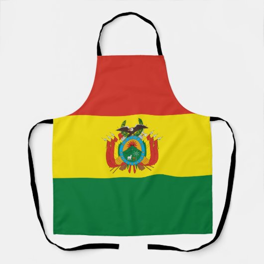Patriottische Boliviaanse vlag Schort (Voorkant)