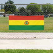 Patriottische Boliviaanse vlag Spandoek (Insitu)