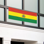 Patriottische Boliviaanse vlag Spandoek (Buitenkant Gebouw)