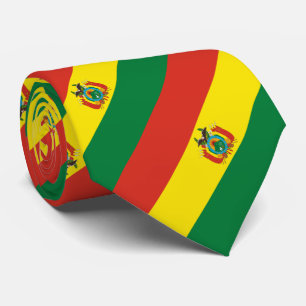 Patriottische Boliviaanse vlag Stropdas