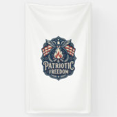 Patriottische Bonfire Night Vector Grafische T-shi Spandoek (Verticaal)