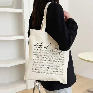Patriottische boodschappentas USA, 4 juli Amerika  Tote Bag