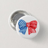 Patriottische boog ronde button 3,2 cm (Voorkant /achterkant)