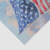 Patriottische Boots Tissuepapier (Detail)