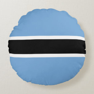 Patriottische Botswana Vlag Ronde Kussen