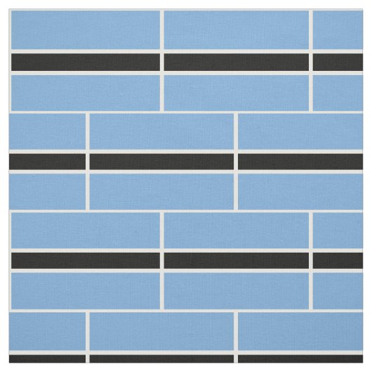 Patriottische Botswana Vlag Stof (Swatch)