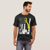 Patriottische Bowling Team Trofee T-shirt (Voorkant volledig)