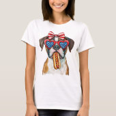 Patriottische Boxer T-shirt (Voorkant)