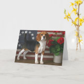 Patriottische Brak Kaart (Gele Bloem)