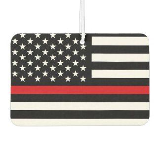 Patriottische brandweerstijl Amerikaanse vlag Luchtverfrisser