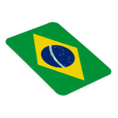 Patriottische Braziliaanse vlag Magneet (Rechterzijde)
