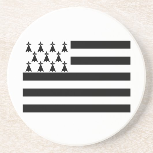 Patriottische Bretagne Onderzetter (Voorkant)