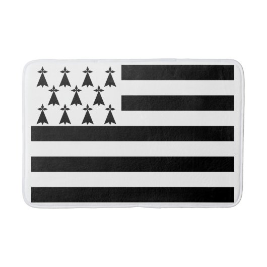 Patriottische Bretonse Vlag Badmat (Voorkant)
