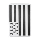Patriottische Bretonse Vlag Badmat (Voorkant Verticaal)
