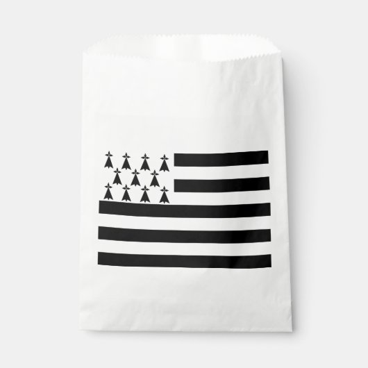 Patriottische Bretonse Vlag Bedankzakje (Voorkant)