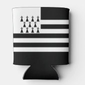 Patriottische Bretonse Vlag Blikjeskoeler (Achterkant)