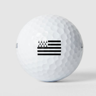Patriottische Bretonse vlag Golfballen
