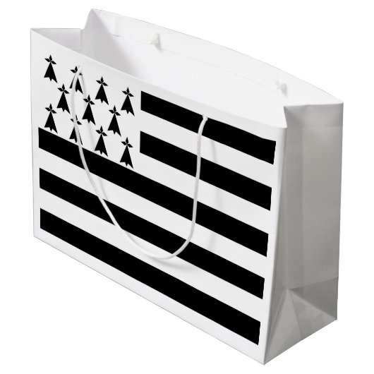 Patriottische Bretonse Vlag Groot Cadeauzakje (Achterkant Gekanteld)
