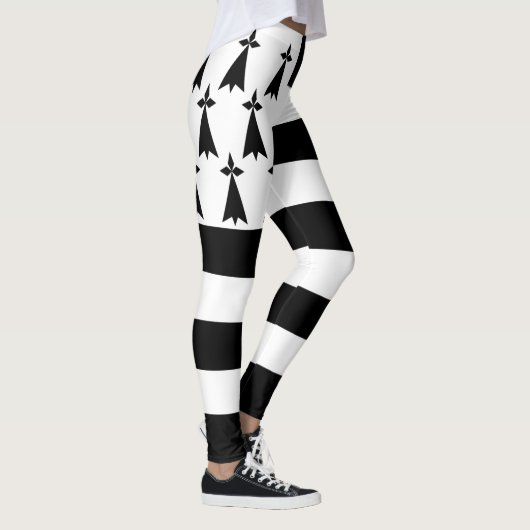 Patriottische Bretonse Vlag Leggings (Rechts)