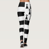 Patriottische Bretonse Vlag Leggings (Achterkant)