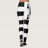 Patriottische Bretonse Vlag Leggings (Achterkant)