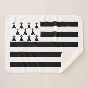 Patriottische Bretonse Vlag Sherpa Deken