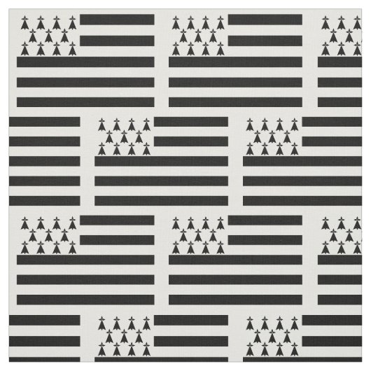 Patriottische Bretonse Vlag Stof (Swatch)
