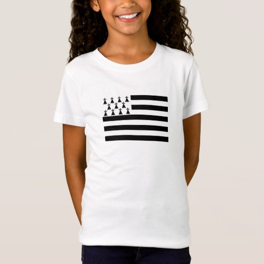 Patriottische Bretonse Vlag T-shirt (Voorkant)