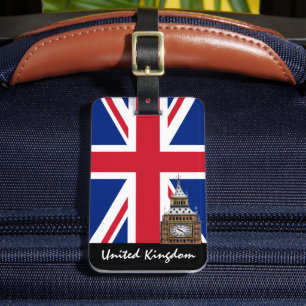 Patriottische Britse Bagagelabels, Londen, Britse Bagagelabel