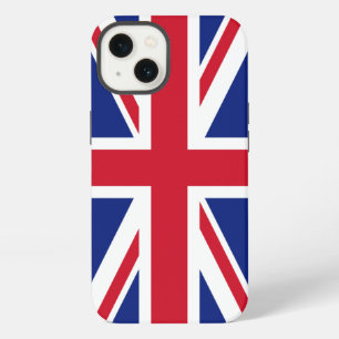 Patriottische Britse Union Jack-vlag iPhone 13 Hoesje
